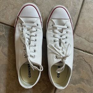 CONVERSE CHUCK TAYLOR All Star White Low Top Shoes - Men’s